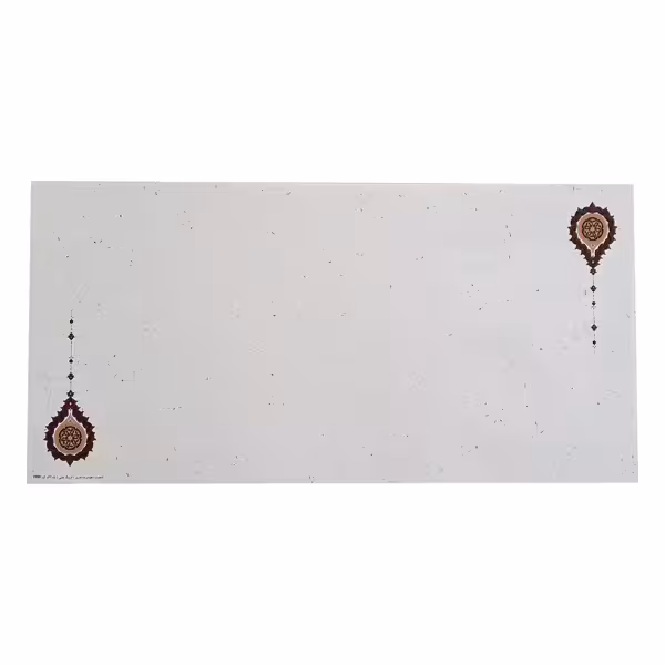 کاغذ تذهیب کد Y990 ابروباد چاپی (50*23)- بسته 5 عددی