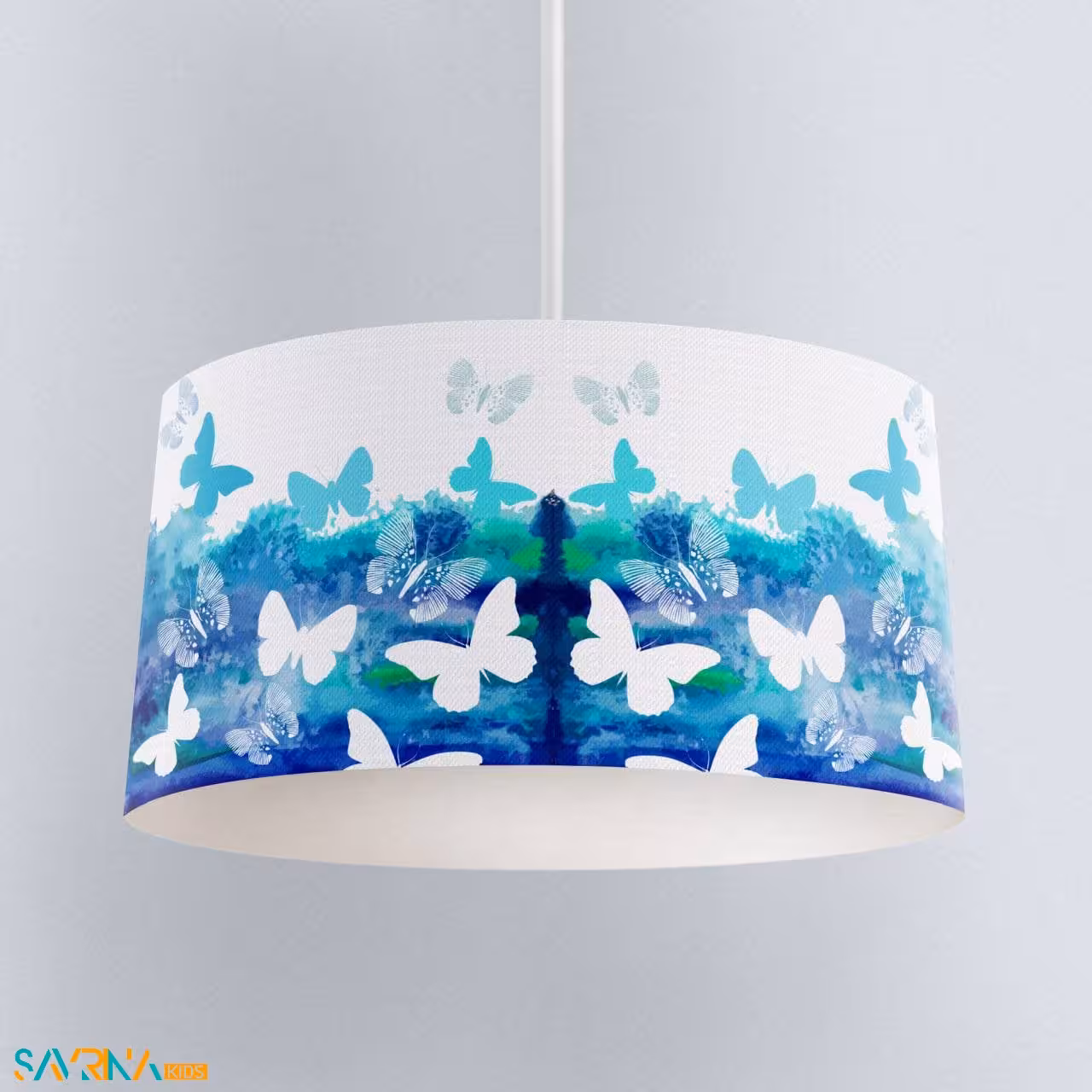 لوستر بچگانه طرح پروانه کد A2756