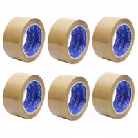 چسب پهن قهوه ای جانسون مدل 90 یارد عرض 5 سانتیمتر بسته 6 عددی | کالا مکس