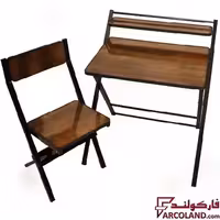 ست میز تحریر و صندلی مدل تاشو دانشجویی کد 32