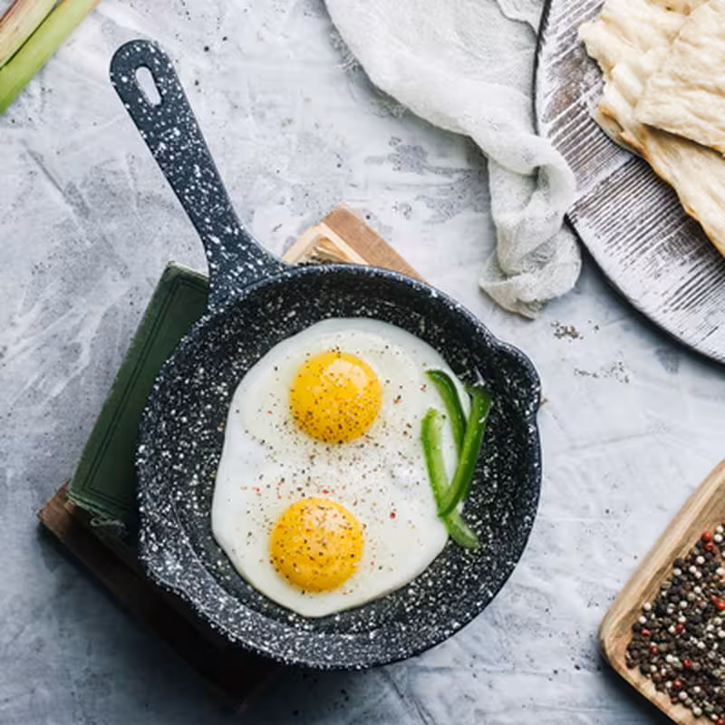 تابه چدن کودک نالینو تک دسته سایز 14