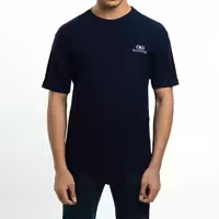 تیشرت بیسکوییتی بالنسیاگا سرمه ای کد 104109