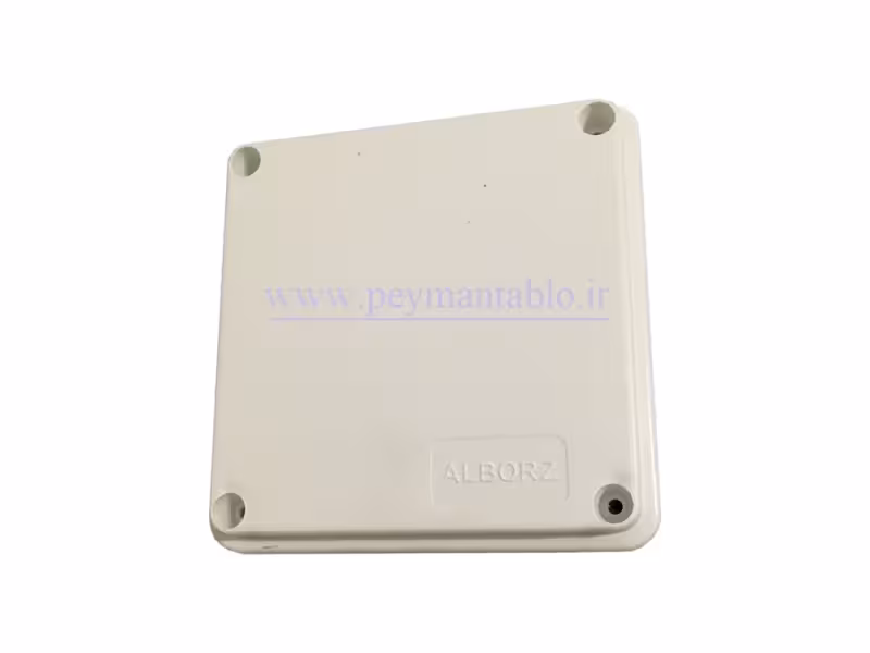 جعبه تقسیم برق (درب پیچ خور) پلاستیکی 6*10*10