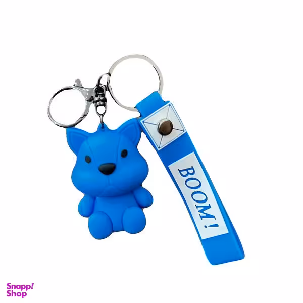 جاکلیدی مدل سیلیکونی طرح سگ بولداگ کد JIMI110