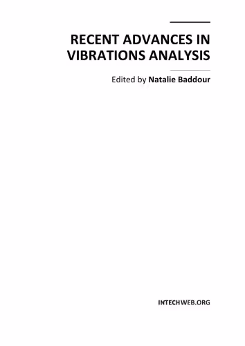 خرید و دانلود نسخه کامل کتاب Recent Advances in Vibrations Analysis