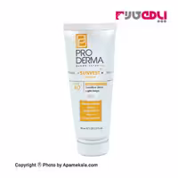 ضد آفتاب پرودرما پوست حساس spf  40 بژ روشن