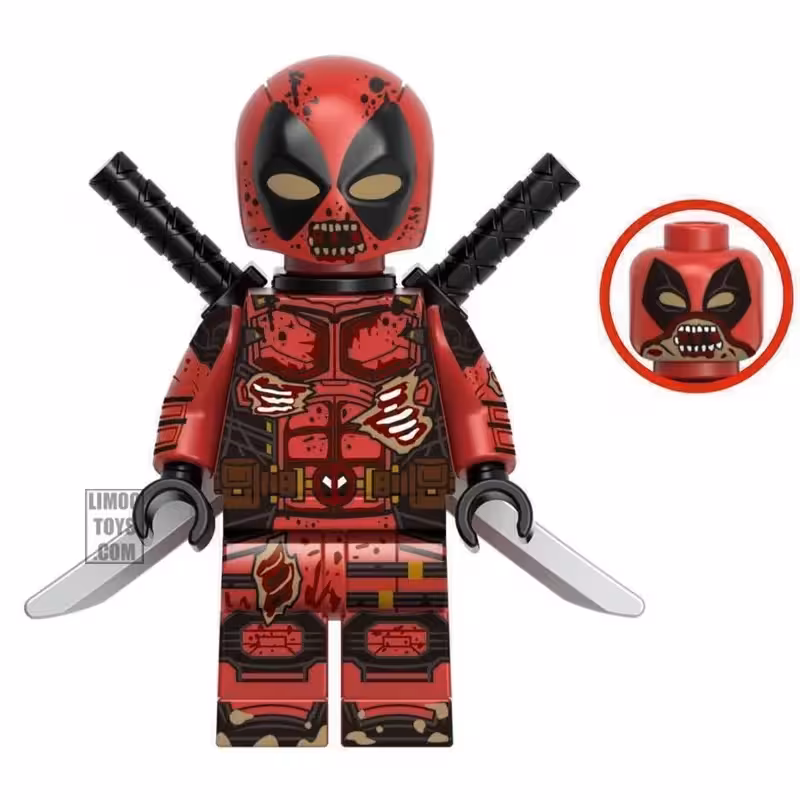 مینی فیگور لگو ددپول مدل زامبی