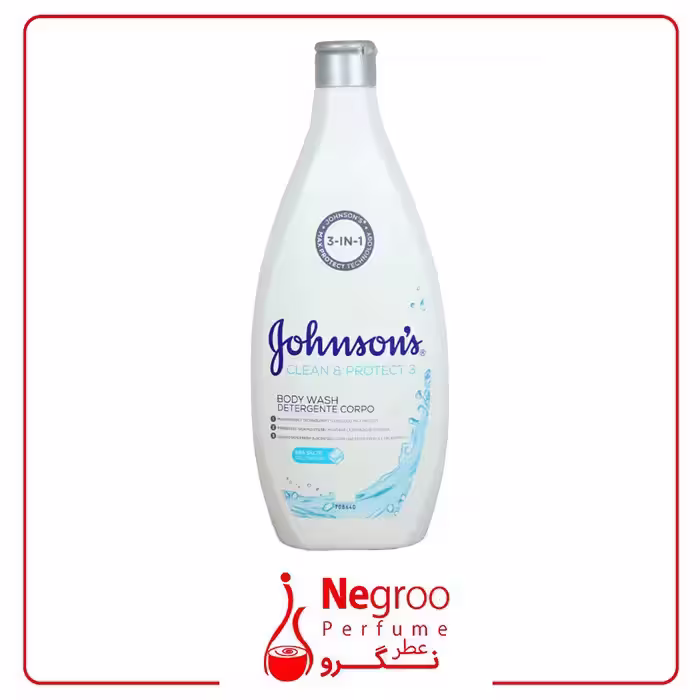 شامپو بدن عصاره نمک دریا Protect 3 جانسون 750ml