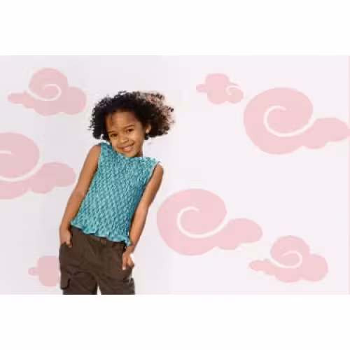 شابلون دیواری ابر کد 100