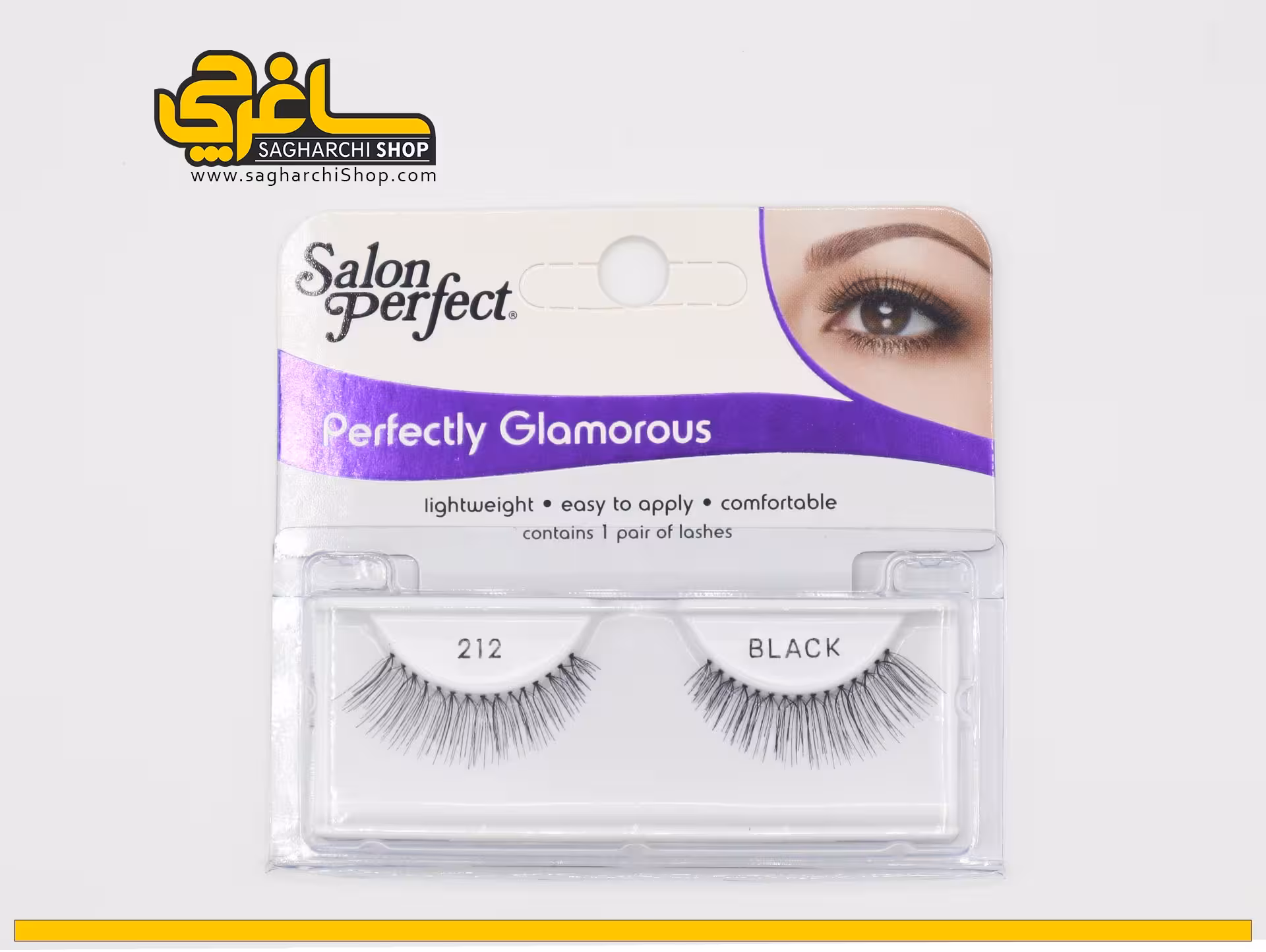 مژه جفتی سالن پرفکت مدل 212Black
