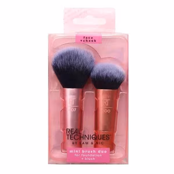 ست دو عددی براش مینی ریل تکنیک Mini Brush Duo REAL TECHNIQUES