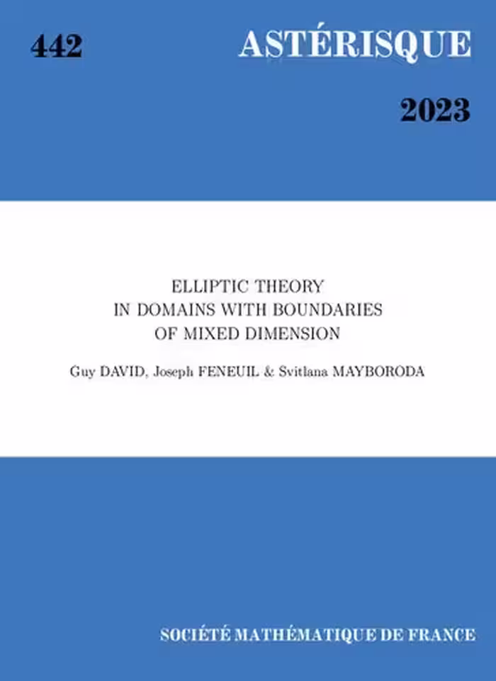 خرید و دانلود نسخه کامل کتاب Elliptic theory in domains with boundaries of mixed dimension