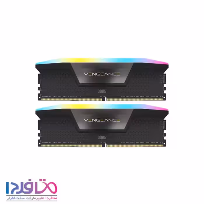 رم کورسیر دو کاناله 48 گیگابایت مدل VENGEANCE RGB فرکانس 5600 مگاهرتز