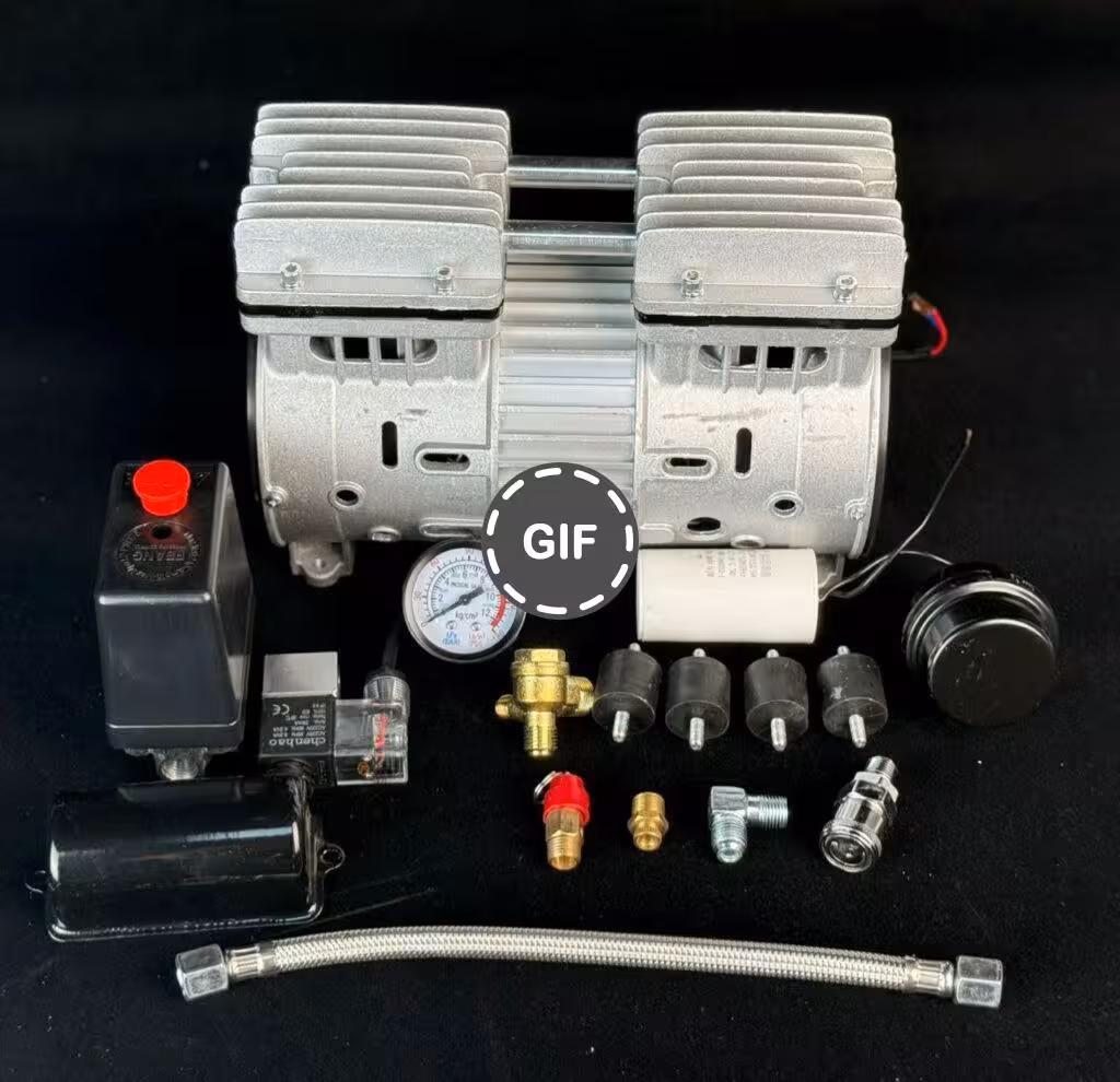 موتور کمپرسور سایلنت درجه 1 با لوازم کامل 750 وات مدل comp-750