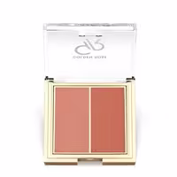 پالت رژ گونه پودری دوتایی گلدن رز مدل Iconic Duo، رنگ Rose And Nude، شماره 01