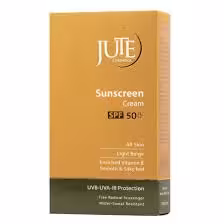 کرم ضدآفتاب  SPF50 انواع پوست بژ روشن ژوت 40 میلی‌لیتر Jute
