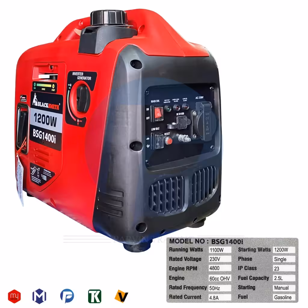 موتور برق سایلنت بلک اسمیت مدل BSG1400i