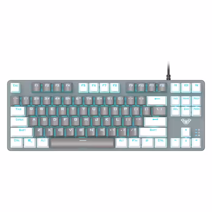 کیبورد گیمینگ آئولا مدل F3287، سوئیچ مکانیکال، Tenkeyless، نورپردازی تک رنگ | کالا مکس