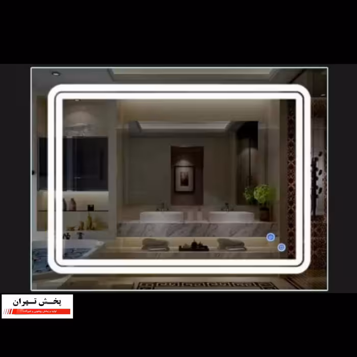 آینه بک لایت سند بلاست مدل m07 سایز 40*60