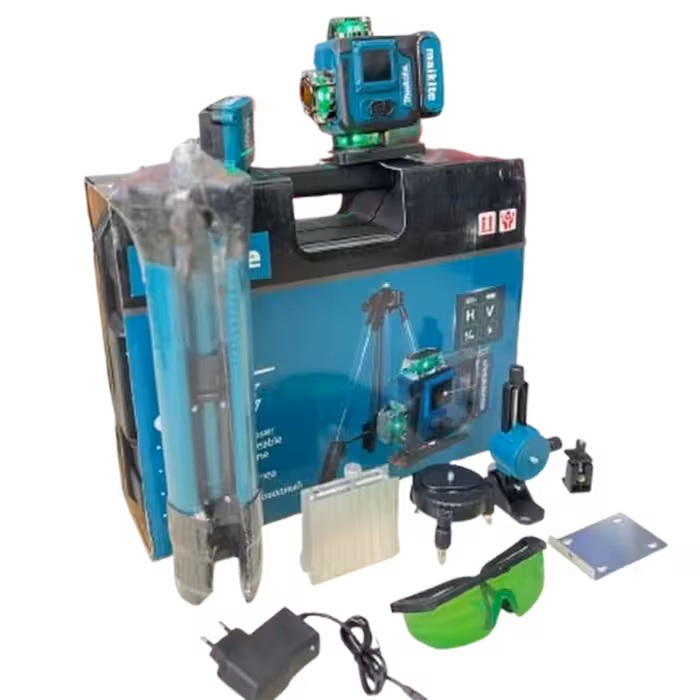 تراز لیزری ماکیتا دیجتالی لنز چرخشی 360 درجه