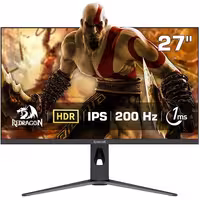 مانیتور گیمینگ ردراگون، سایز 27 اینچ، کیفیت QHD، نرخ نوسازی 200 هرتز، مدل GMQ2781SVC