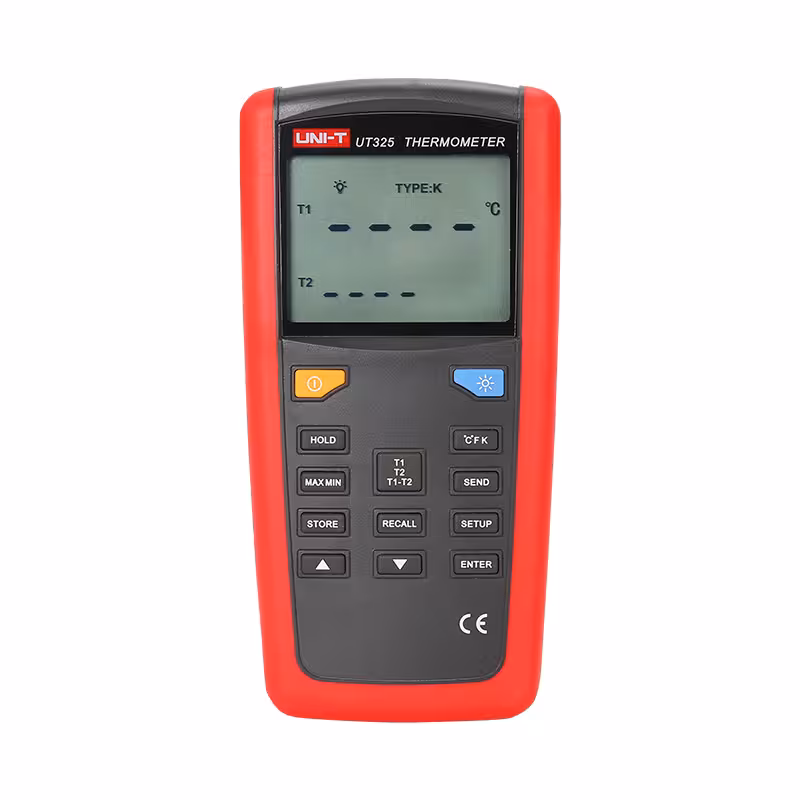 ترمومتر (حرارت سنج) تماسی دو کانال یونیتی UNI-T UT325