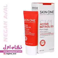 کرم ضدچروک صورت اکتیو رتینول 05 اسکین وان