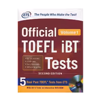 کتاب Official TOEFL iBT Tests Volume 1 second edition برای آزمون تافل