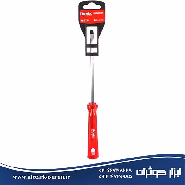 پیچ گوشتی 125*5 دوسو رونیکس Ronix مدل RH-2758