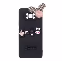 قاب-گارد موبایل برجسته عروسکی پشمی Sweet مدل Xiaomi poco x3 -poco x3 Pro-Poco X3 Pro - مش