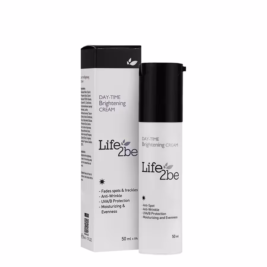 کرم روشن کننده مناسب روز لایف توبی حجم 50 میلی لیتر