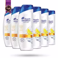 6 عدد شامپو ضد شوره هد اند شولدرز Head & Shoulders مدل عصاره لیمو Citrus Fresh حجم 400 میلی لیتر (اورجینال)