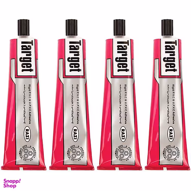 چسب رازی مدل Target حجم 100 میلی لیتر بسته 4 عددی