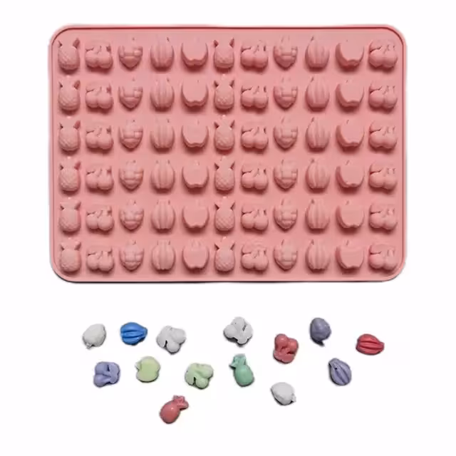 قالب سیلیکون پاستیل میوه ای