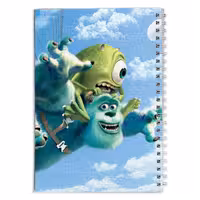 دفتر مشق کارتون کارخانه هیولاها