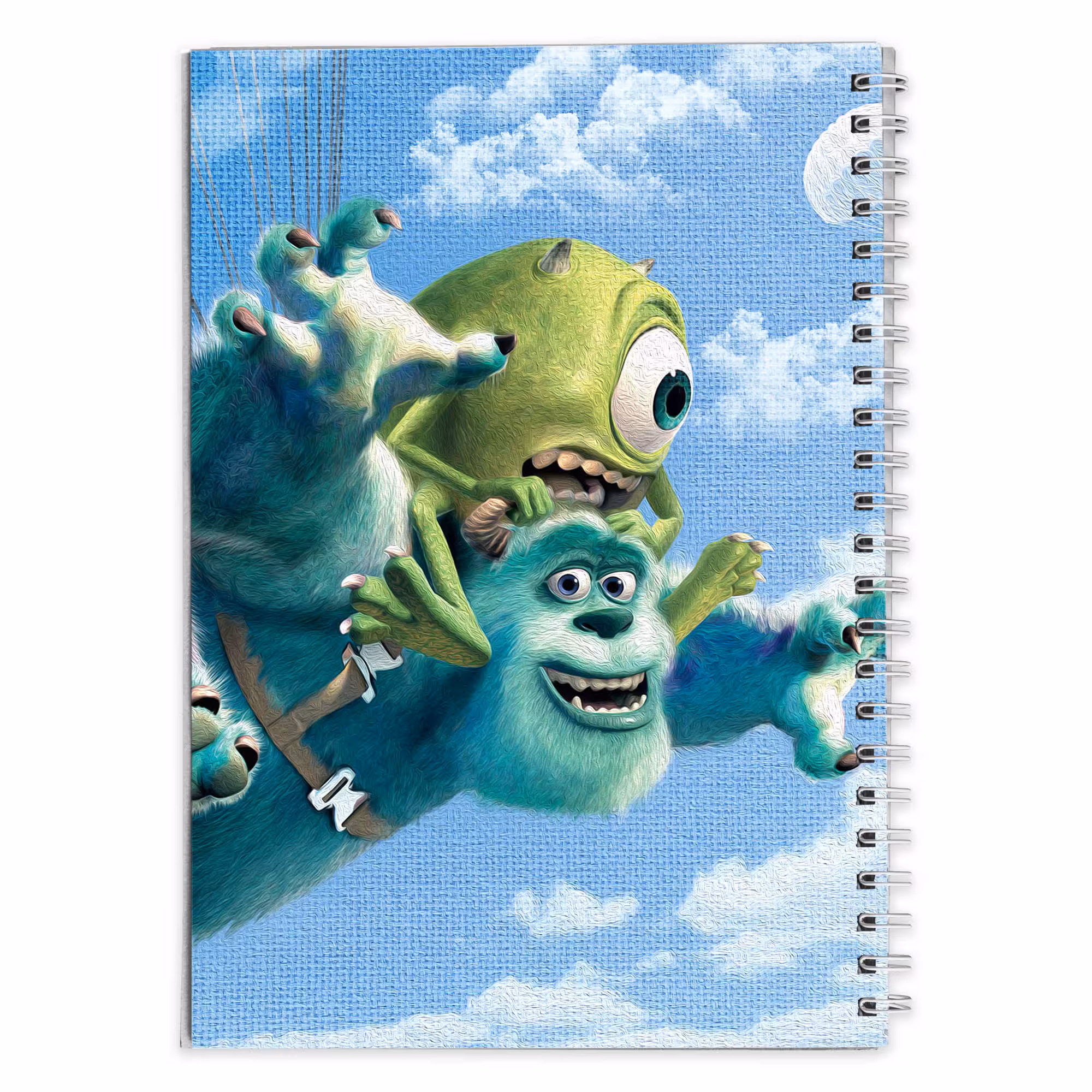 دفتر مشق کارتون کارخانه هیولاها