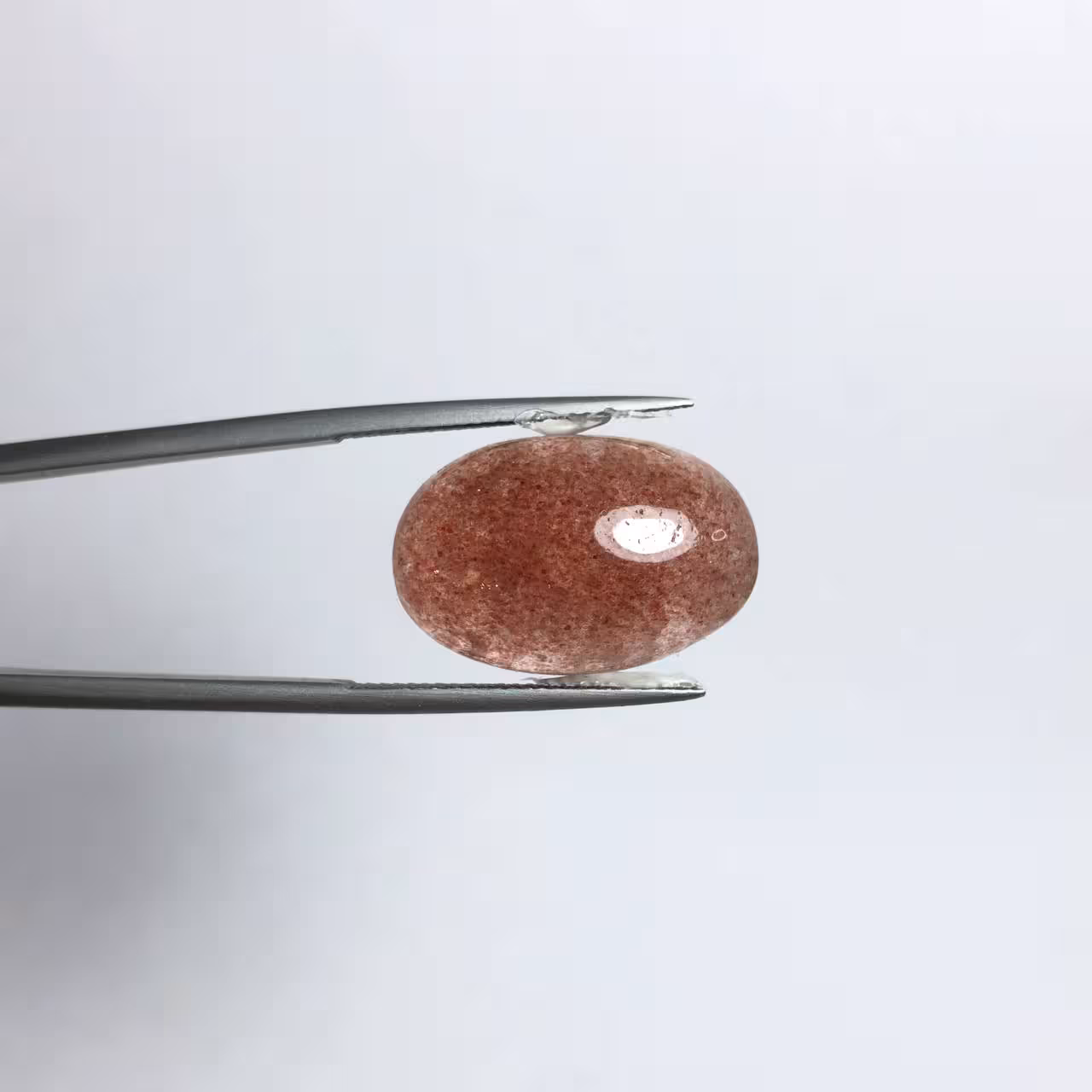 نگین کوارتز توت فرنگی طبیعی 3.6 گرمی 240389