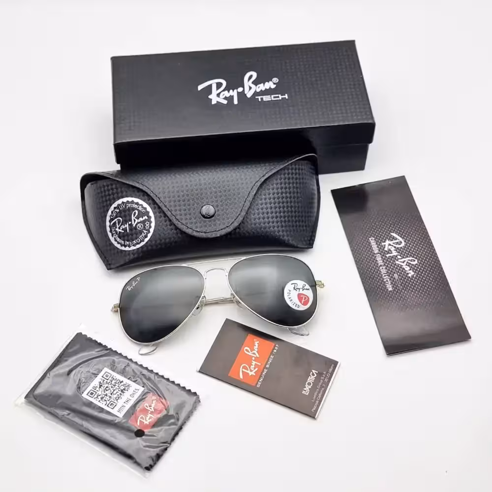 عنوان عینک فول آپشن ریبن مدل 3025 شیشه دودی