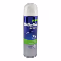 فوم اصلاح ژیلت مدل 3X Protection Sensitive حجم 250 میلی لیتر