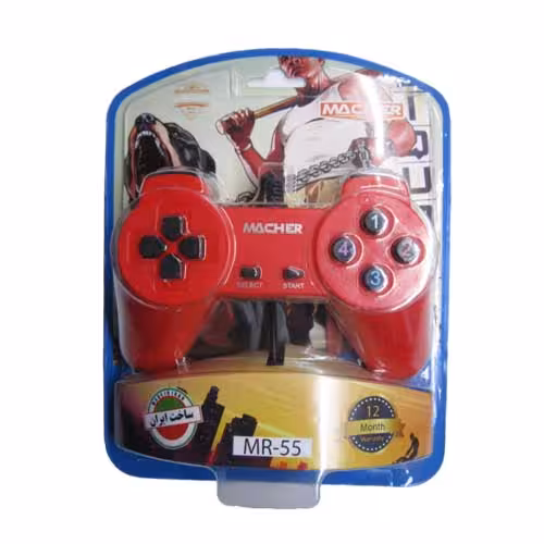 دسته بازی تک Macher مدل MR-55 قرمز