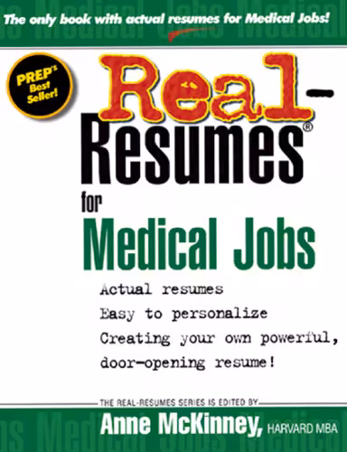 خرید و دانلود نسخه کامل کتاب Real-Resumes for Medical Jobs