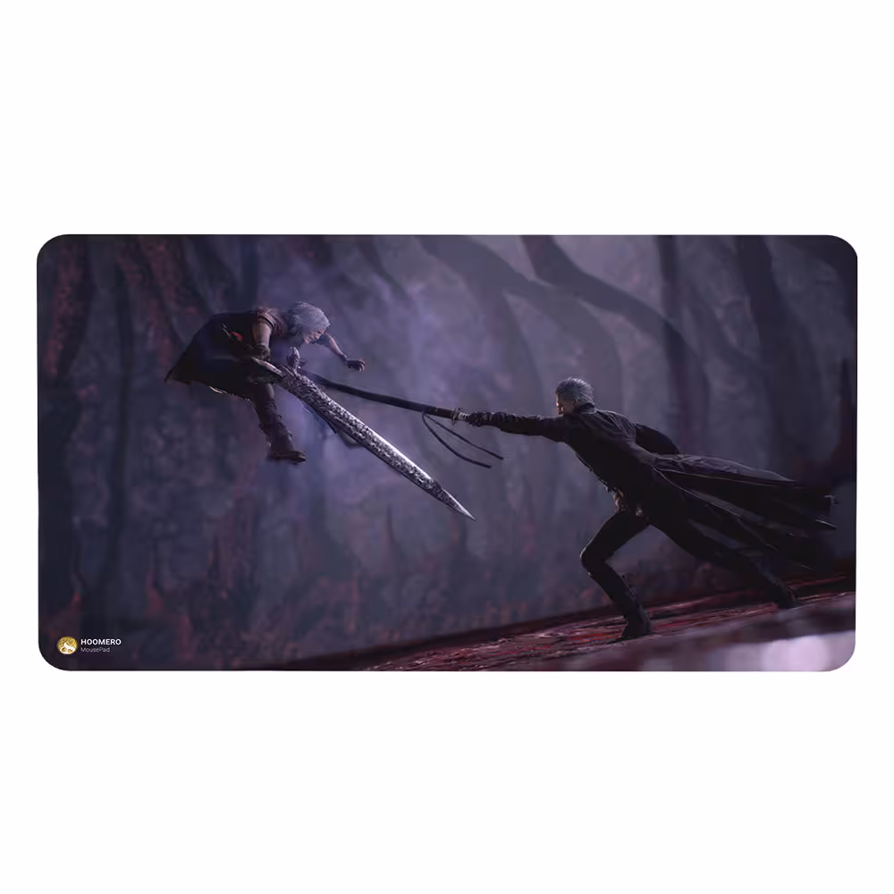 ماوس پد هومرو مدل MX1691 طرح بازی Devil May Cry