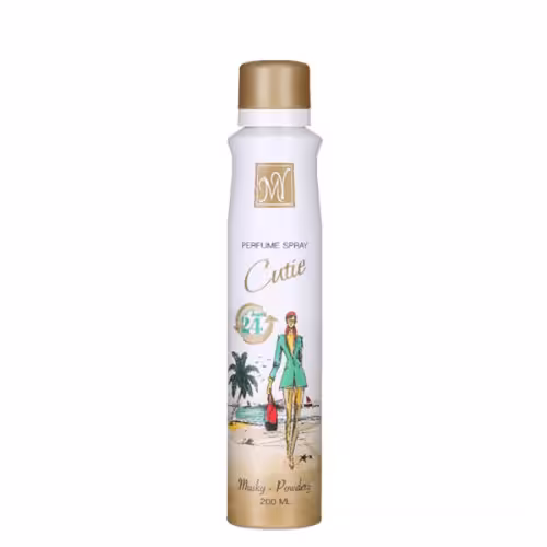 اسپری 24 ساعته زنانه مای مدل کیوتی حجم 200 میل|My Cutie 24hr Women Spray 200ml