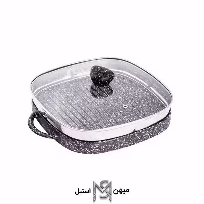 تابه گریل چدن سایز 28 مدل TGCH_280