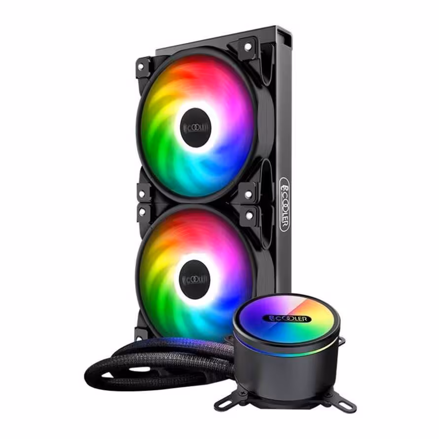 خنک کننده مایع پردازنده پی سی کولر GI-CX240 ARGB