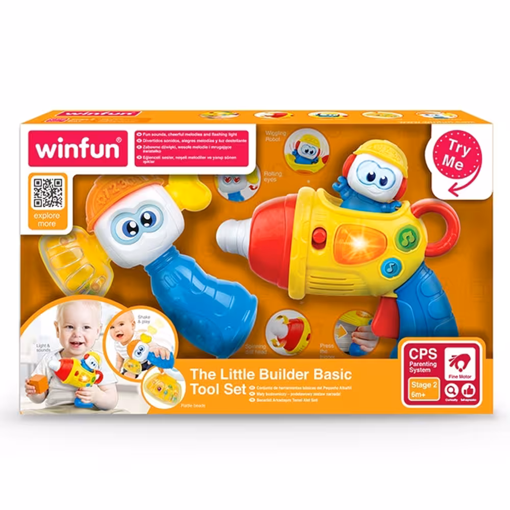 ست ابزار نوزادی موزیکال winfun