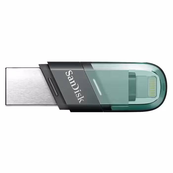 فلش مموری سن دیسک مدل iXpand Flash Drive Flip ظرفیت 256 گیگابایت