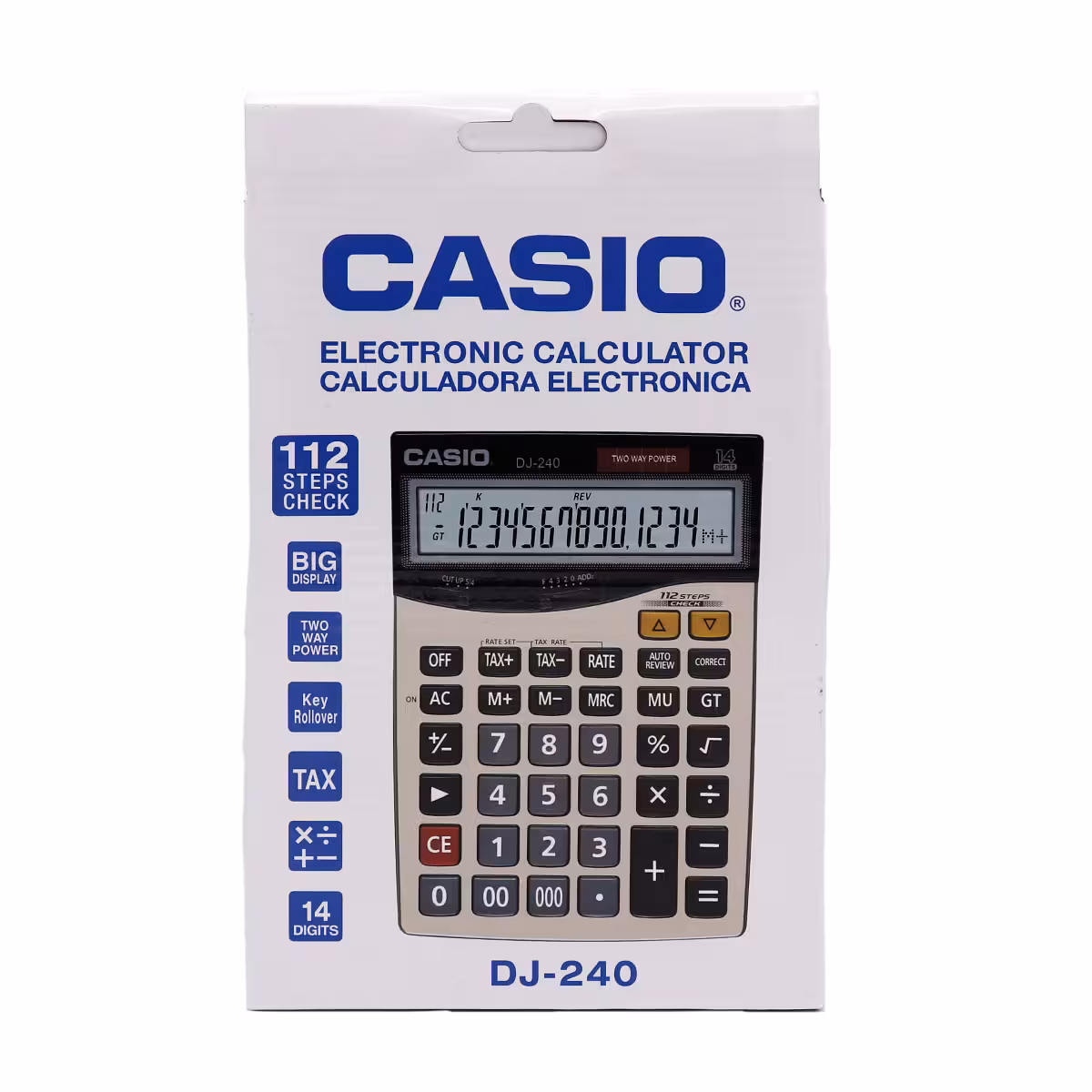 ماشين حساب کاسيو DJ - 240