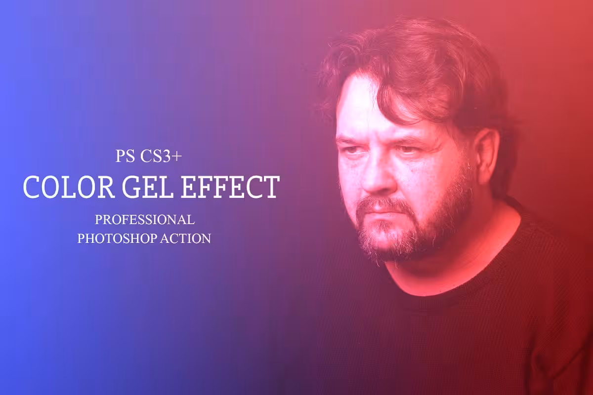 دانلود Color Gel Effect – Photoshop Action
