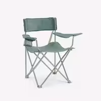 صندلی کچوا – تاشو کمپینگ Quechua Folding Camping Chair – Green – 110 KG